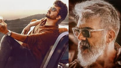 விஜய் vs அஜித்... யாரு மாஸ்? போட்டி போட்டு வெளியான வாரிசு & துணிவு பட போஸ்டர்களால் முட்டிக்கொண்ட ரசிகர்கள் 