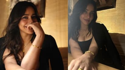 ఎగసిపడే పరువాలతో అగ్గి రాజేస్తున్న చిరుత బ్యూటీ.. క్యాజువల్ గా కూర్చుని కాక రేపుతోంది 