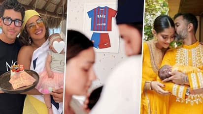Year Ender 2022:आलिया से सोनम कपूर तक,7 सेलिब्रिटी बने पेरेंट्स, इस कपल ने 8माह में दो बार दिया बच्चों को जन्म