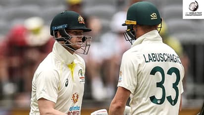 ലബുഷെയ്നും സ്മിത്തിനും ഇരട്ട സെഞ്ചുറി, റണ്മല തീര്ത്ത് ഓസീസ്; നല്ല തുടക്കവുമായി വിന്ഡീസ്