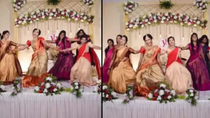 ರಾ ರಾ ರಕ್ಕಮ್ಮ ಹಾಡಿಗೆ ಡಾನ್ಸ್‌ಪ್ಲೋರ್ ಚಿಂದಿಯಾಗುವಂತೆ ಕುಣಿದ ಮದುಮಗಳು.. ವೈರಲ್ ವಿಡಿಯೋ