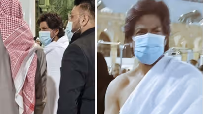 Flop होते करियर के बीच शाहरुख खान उमराह करने पहुंचे मक्का, Viral हुई तस्वीरें