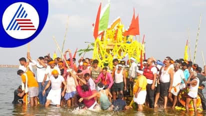 ವಿಜೃಂಭಣೆಯಿಂದ ಜರುಗಿದ ಶ್ರೀ ತಿಪ್ಪೇರುದ್ರಸ್ವಾಮಿ ತೆಪ್ಪೋತ್ಸವ; ಕಣ್ಣು ಹಾಯಿಸಿದಷ್ಟು ಜನವೋ ಜನ!