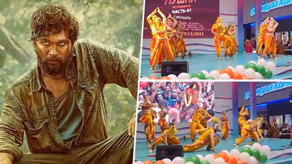 Allu Arjun's Pushpa: The Rise takes over Moscow; check out Russian dancers perform to film's theme