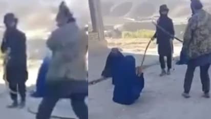 ഒറ്റയ്ക്ക് ഷോപ്പിംഗിന് പോയി; അഫ്ഗാന് സ്ത്രീകള്ക്ക് പൊതുസ്ഥലത്ത് ക്രൂരമായ ചാട്ടവാറടി