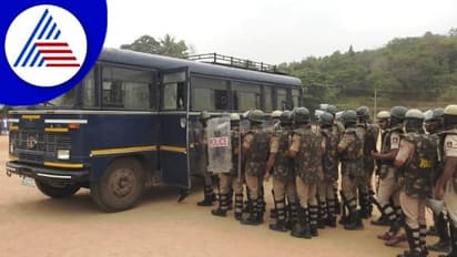 ಮಾಬ್ ಆಪರೇಷನ್ ಡ್ರಿಲ್ನ ಅಣಕು ಪ್ರದರ್ಶನ, ಪರಿಸ್ಥಿತಿ ನಿಯಂತ್ರಣ ಮಾಡಲು ಪೊಲೀಸರ ಹರಸಾಹಸ