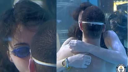 நீருக்கடியில் அதிக நேரம் முத்தமிட்ட ஜோடி… வீடியோவை பகிர்ந்த கின்னஸ் ரெக்கார்ட்ஸ்!!