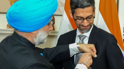 'पद्म भूषण से सम्मानित होने पर बोले सुंदर पिचाई बोले"भारत मेरा हिस्सा है,जहां भी जाता हूं, साथ ले जाता हूं" 