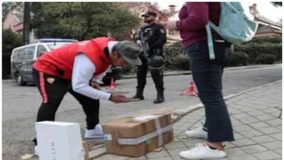 ദ്രാവകത്തിൽ കുതിർന്ന പാക്കറ്റുകളിൽ മൃഗങ്ങളുടെ കണ്ണുകൾ, കത്ത് ബോംബ്; യുക്രൈൻ എംബസികളിലേക്ക് ദുരൂഹ പാക്കേജുകൾ