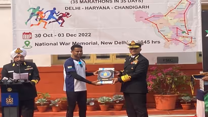 Azadi Ka Amrit Mahotsav Running Expedition: Flag-in of the 35 days 35 marathons; check details