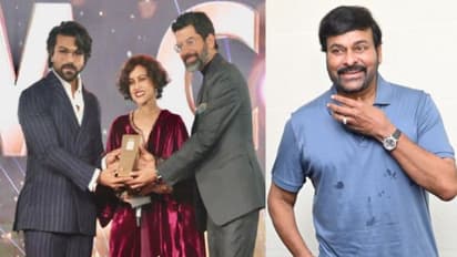 రామ్ చరణ్ కు ‘ట్రూ లెజెండ్’ అవార్డు.. తనయుడిని ప్రశంసిస్తూ అరుదైన పిక్ షేర్ చేసిన చిరంజీవి!