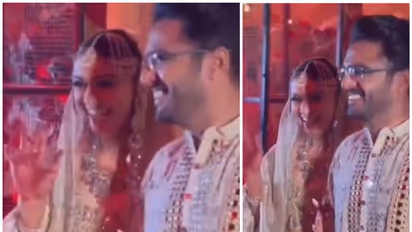 திருமண கோலத்தில் நடிகை ஹன்சிகா..! கனவுக்குள் நுழைகிறேன் சோஹைல் கதுரியா வெளியிட்ட வீடியோ!