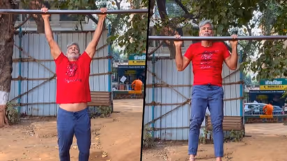 Milind Soman shares the health benefits of pull-ups on Instagram; check it out