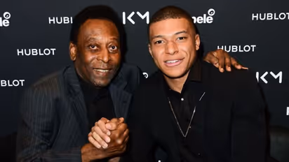 Amid concerns over Brazilian legend Pele's health, Mbappe sends message of support for the 'King'