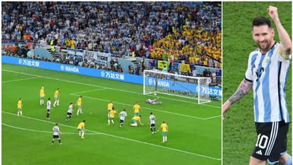 എതിര് ടീമിലെ 9 താരങ്ങളും ബോക്സില്, ഒപ്പം ഗോളിയും; 'അട്ടയുടെ കണ്ണ് കണ്ടവനായി' മിശിഹ, കവിത പോലൊരു ഗോള്