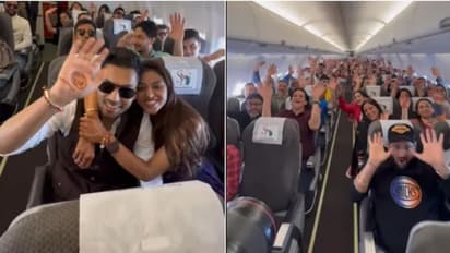 വറൈറ്റി!, വിവാഹം പൊടിപൊടിയ്ക്കാൻ വിമാനം മുഴുവൻ ബുക്ക് ചെയ്ത് ദമ്പതികൾ-വീഡിയോ