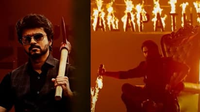 വിജയ്ക്ക് വേണ്ടി പാടി സിമ്പു; 'വരിശി'ലെ 'ദളപതി' ​ഗാനമെത്തി