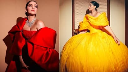 ഗൗണില്‍ സ്റ്റൈലിഷായി സോനം കപൂര്‍; സ്റ്റൈലിങ് ചെയ്തത് സഹോദരി