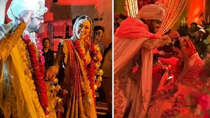 शादी के बंधन में बंधी हंसिका मोटवानी, सोहेल कथूरिया संग लिए सात फेरे, देखें Wedding की 8 PHOTOS 