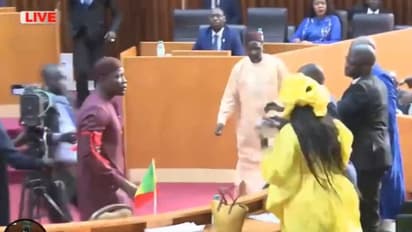 ಸಂಸತ್‌ನಲ್ಲಿ ನಮ್ ಸಂಸದರು ಮಾತ್ರ ಕಿತ್ತಾಡಲ್ಲಾ.. ಸೆನೆಗಲ್‌ನಲ್ಲಿ  ಏನಾಯ್ತು ನೋಡಿ