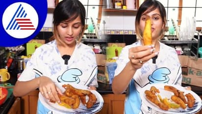 ವಾಟರ್ ಮಿಕ್ಸ್ ,5 ಮಿರ್ಚಿ; ಮೆಣಸಿನಕಾಯಿ ಬಜ್ಜಿ ಮಾಡಿದ ನಿವೇದಿತಾ ಹಿಗ್ಗಾಮುಗ್ಗಾ ಟ್ರೋಲ್