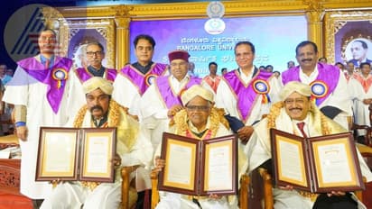 ಬೆಂಗಳೂರು ವಿವಿ ಘಟಿಕೋತ್ಸವದಲ್ಲಿ ನಟ ದ್ವಾರಕೀಶ್‌ಗೆ ಗೌರವ ಡಾಕ್ಟರೇಟ್ ಪ್ರದಾನ