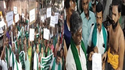 தொழில் பேட்டை அமைக்க எதிர்ப்பு… அன்னூரில் 100க்கும் மேற்பட்ட விவசாயிகள் நடைபயணம்!!