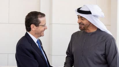 ഇസ്രയേല് പ്രസിഡന്റ് യുഎഇയില്; ശൈഖ് മുഹമ്മദ് ബിന് സായിദുമായി കൂടിക്കാഴ്ച നടത്തി