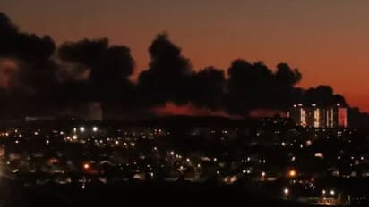 കുർസ്കിലെ എയർഫീൽഡിലെ ഇന്ധന ശേഖരത്തിന് തീയിട്ട് ഡ്രോണ് ആക്രമണം