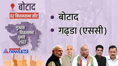 बोटाद की एक सीट भाजपा के खाते में और दूसरी जानिए किसके पास गई