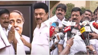 அதிமுகவில் இருந்ததற்கு மக்களிடம் பாவ மன்னிப்பு கேட்டுக்கொள்கிறேன்- அண்ணா அறிவாலயத்தில் கோவை செல்வராஜ் ஆவேசம்