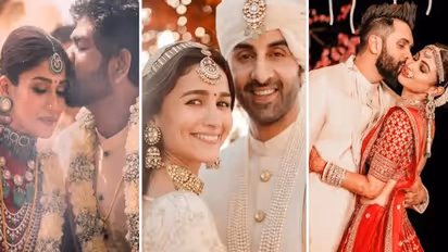 Yearend 2022: Nayanthara-Vignesh Shivan to Ranbir Kapoor-Alia Bhatt, celebs who got hitched this year