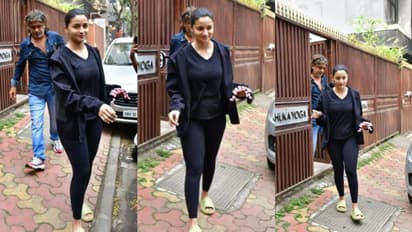 പ്രസവശേഷം വീണ്ടും ഫിറ്റ്നസിലേയ്ക്ക് മടങ്ങാൻ ആലിയ ഭട്ട്; ചിത്രങ്ങള്‍ വൈറല്‍