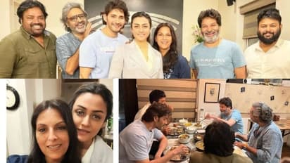 ముంబయ్ లో డిన్నర్.. దుబాయ్ లో మ్యూజిక్ సిట్టింగ్స్,  మహేష్ టీమ్ ప్లానింగ్ మామూలుగా లేదుగా..? 