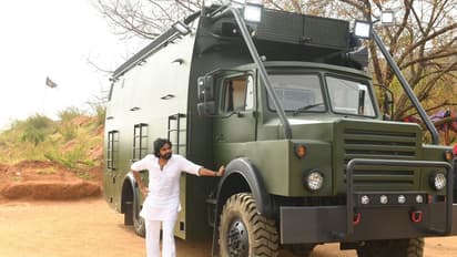 ఈ నెల 24న కొండగట్టుకు పవన్ కళ్యాణ్: వారాహికి ప్రత్యేక పూజలు