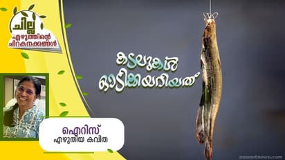 Malayalam Poem : കടലുകള് ഓടിക്കയറിയത്, ഐറിസ് എഴുതിയ കവിത