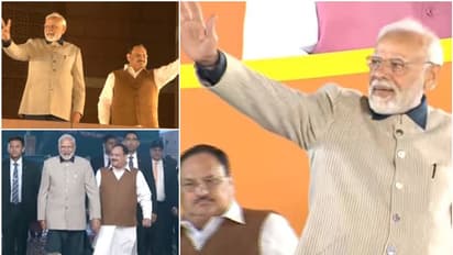 ഗുജറാത്ത് ബിജെപി @7: ആഘോഷം, ആവേശം, ഏറ്റുവാങ്ങി നേതാക്കൾ; ജനങ്ങളുടെ ശക്തിയെ നമിച്ച് നന്ദി പറഞ്ഞ് പ്രധാനമന്ത്രി