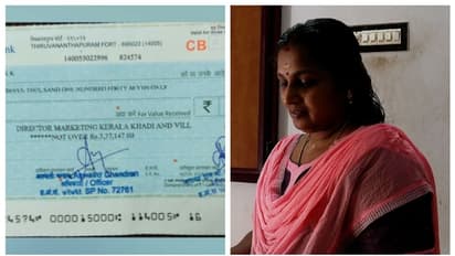 മൂന്നുവര്ഷം നീണ്ട പോരാട്ടം: ഒടുവില് നിഷയ്ക്ക് നീതി, 3.37 ലക്ഷം രൂപയുടെ ചെക്ക് കൈമാറി ഖാദി ബോര്ഡ്