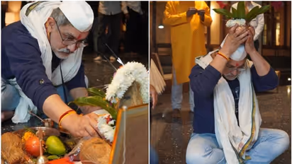 ಕುಂಕುಮ ಇಟ್ಟು ಹಿಂದೂ ಸಂಪ್ರದಾಯದಂತೆ ಕಳಶ ಪೂಜೆ ಮಾಡಿದ ಆಮೀರ್ ಖಾನ್; ಫೋಟೋ ವೈರಲ್ 