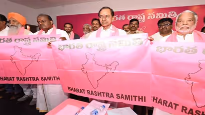 నాందేడ్‌లో బీఆర్ఎస్ సభ .. కేసీఆర్‌తో ఛత్రపతి సాహూ మహారాజ్ మనవడి భేటీ