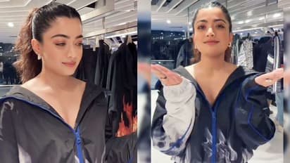 జాకెట్‌ జిప్‌ విప్పేసి టాప్‌ షోతో కేకపెట్టిస్తున్న రష్మిక మందన్నా.. నేషనల్ క్రష్‌ చిలిపి పోజులు చూడతరమా!