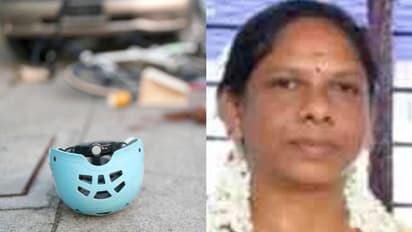 ഫൂട്ട് റെസ്റ്റ് ഒടിഞ്ഞു; മകൻ ഓടിച്ച ബൈക്കിന് പിന്നിലിരുന്ന അമ്മയ്ക്ക് ദാരുണാന്ത്യം