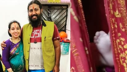 ಸಮೀರ್ ಆಚಾರ್ಯ-ಶ್ರಾವಣಿ ದಂಪತಿಗೆ ಹೆಣ್ಣು ಮಗು; ತುಳಜಾ ಭವಾನಿ ಬಂದಳು ಎಂದ ರಿಯಾಲಿಟಿ ಶೋ ಕಪಲ್