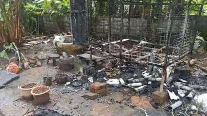 ആലപ്പുഴയിൽ വീട്ടുപറമ്പിലെ പടക്ക ഷെഡ് പൊട്ടിത്തെറിച്ചു, വീട്ടിനുള്ളിലും പടക്കശേഖരം, ലൈസൻസില്ല