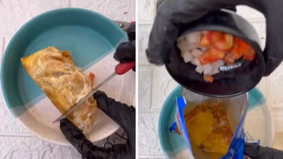 'വ്യത്യസ്തമായ ഓംലെറ്റ്'; ആരും വീട്ടിൽ തയ്യാറാക്കല്ലേ എന്ന് വീഡിയോ കണ്ടവർ