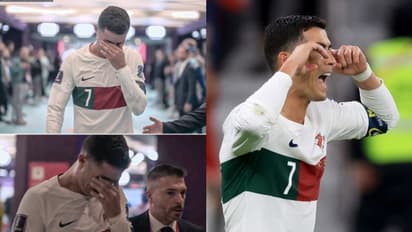 ഇത് കണ്ട് നില്ക്കാനാവില്ല! കരഞ്ഞുതളര്ന്ന് റൊണാള്ഡോ; ലോകകപ്പിലൊരു യുഗാന്ത്യം
