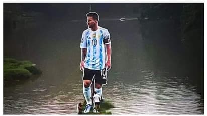 ക്രിസ്റ്റ്യാനോയും നെയ്മറും പുറത്ത്; പുള്ളാവൂർ പുഴയിൽ ഇനി 'ഏകനായി' മെസി