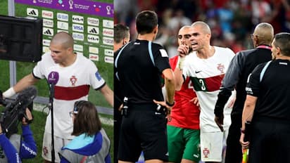 അര്ജന്റീനന് റഫറിയെ അംഗീകരിക്കാനാവില്ല, എല്ലാം അവര്ക്ക് കിരീടം നല്കാനുള്ള പദ്ധതി; ആഞ്ഞടിച്ച് പെപെ