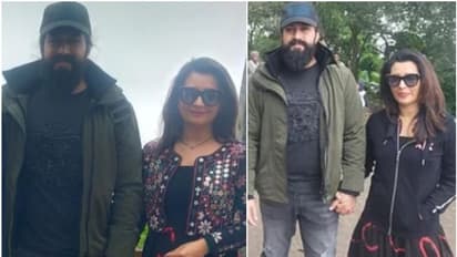 ಮಳೆಯ ನಡುವೆಯೂ ನಂದಿಬೆಟ್ಟಕ್ಕೆ ಹೋದ ಯಶ್ ದಂಪತಿ; ಫೋಟೋ ವೈರಲ್