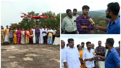 കലഞ്ഞൂരിൽ പുലിയെ കണ്ടെത്താൻ രണ്ട് ക്യാമറകളുള്ള ഡ്രോൺ, കൂട് സ്ഥാപിയ്ക്കാന്‍ വനംവകുപ്പ്